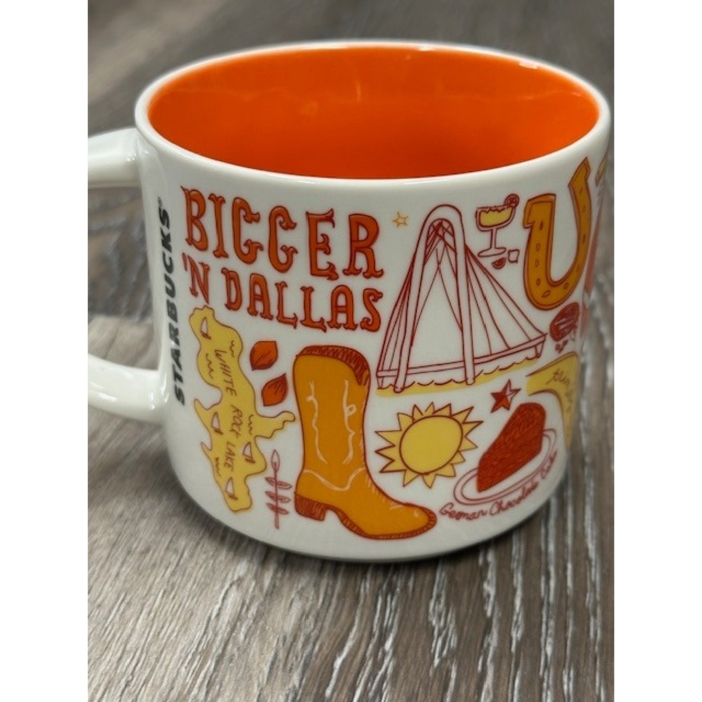 Starbucks Been There Series Dallas Mug Across the Globe Collection 2022 Edition - Picture 3 of 5